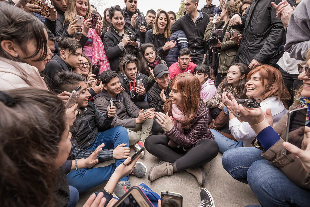 Fotógrafo Estanislao Santos - Estanislao Santos fotógrafo | Registro fotográfico: Cristina de Kirchner en el escenario en Argentina