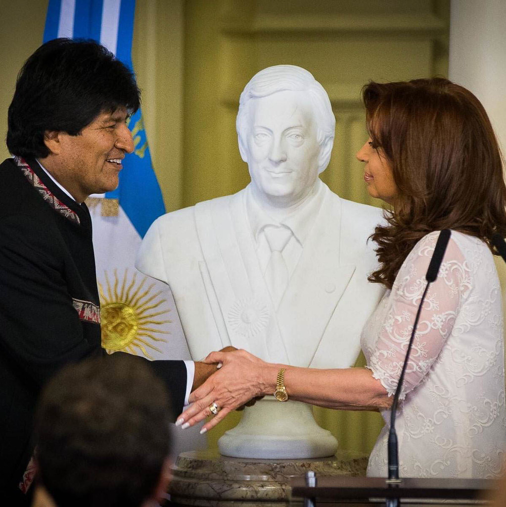 Fotógrafo Estanislao Santos - Estanislao Santos fotógrafo | Registro fotográfico: Mitín con Evo Morales en Argentina